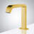 Fontana Commercial Automatic Sensor Faucet In Gold And Touchless Automatic Sensor Liquid Soap Dispenser-97368689