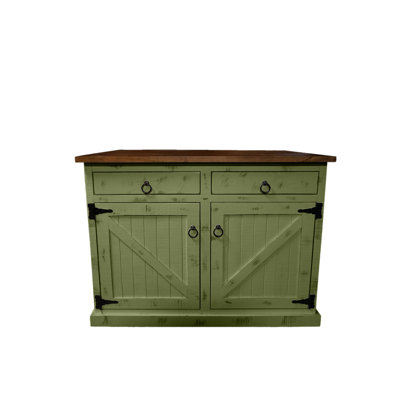 Yomo Solid Wood Kitchen Island