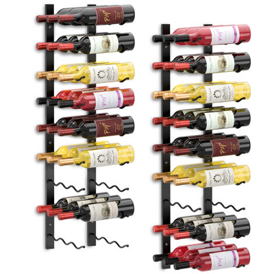Steel Wine Glass Rack in Black