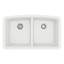 Ensemble d'évier de cuisine à double cuve 50/50 Karran Quartz 32-1 / 2 "X 19-1 / 2"-50597898