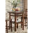 Cherry Finish Counter Height Table