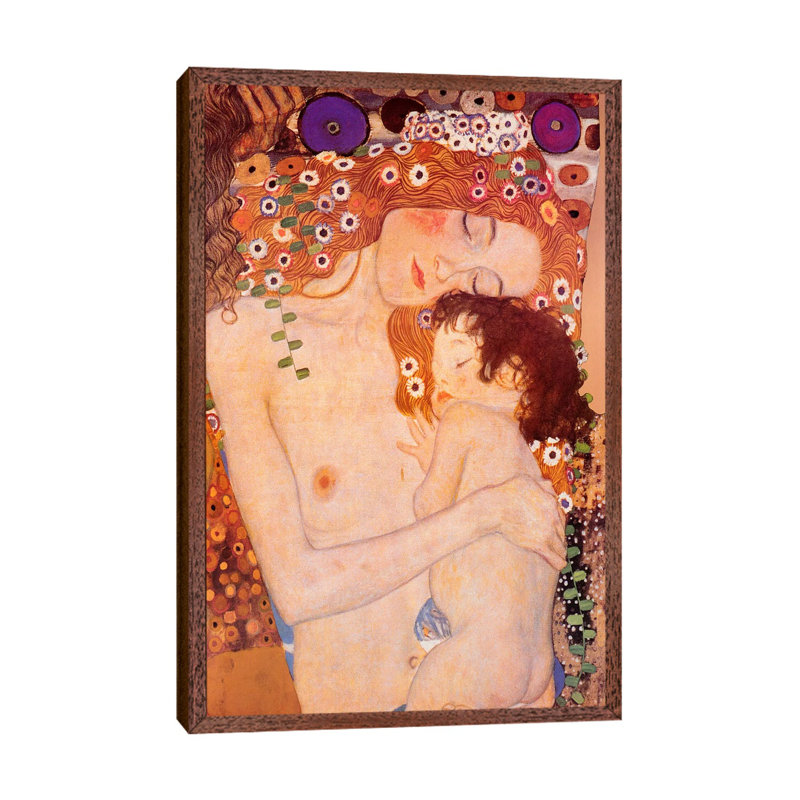 1 Piece Painting on Canvas, 101.6 cm H x 66.04 cm W, Brown Framed