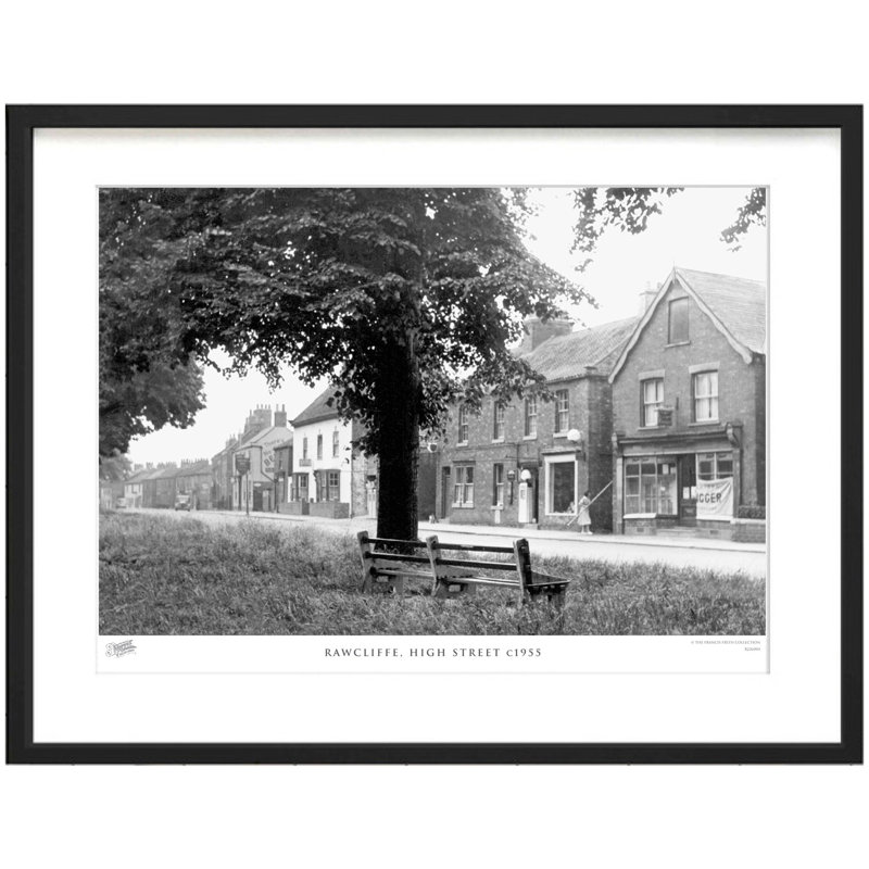 Rawcliffe, High Street C1955 by Francis Frith - Single Picture Frame Print, 40cm H x 50cm W x 2.3cm D