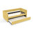 Multifunctional Twin Daybed With Yellow Boucle Upholstery For Modern Homes