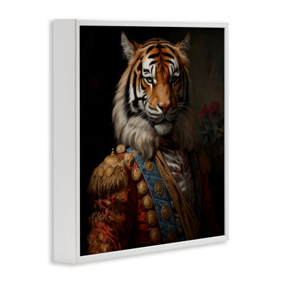 «Noble Tiger Transformation», estampe numérique, conception par Lazar Studio