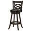 Ensemble de 2 tabourets de bar modernes en bois, un mélange parfait de tradition et de modernité pour votre bar ou votre îlot de cuisine.