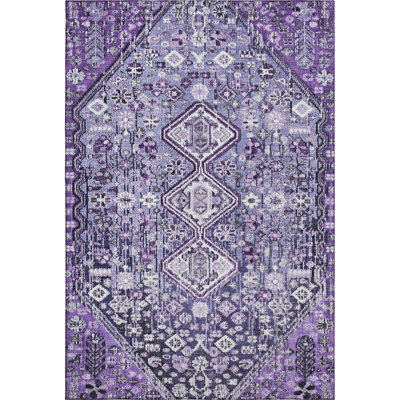 Premium Machine Washable Ashington AMF1834 Aztec Rug
