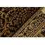 Oriental Hand-Knotted Wool Black/Gold Area Rug