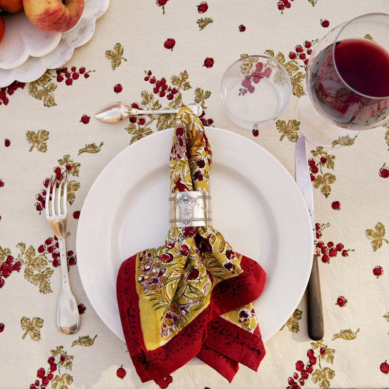 Anand Tablecloth, 71" Square