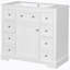 Meuble-lavabo sur pied simple 36 po avec dessus Randilee-584251199