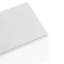 Meuble télé blanc ultrabrillant avec 4 portes, moderne et minimaliste, dans une combinaison de couleur noir-or