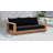 Gazel 87'' Wide Teak Patio Sofa with Cushions-86504299