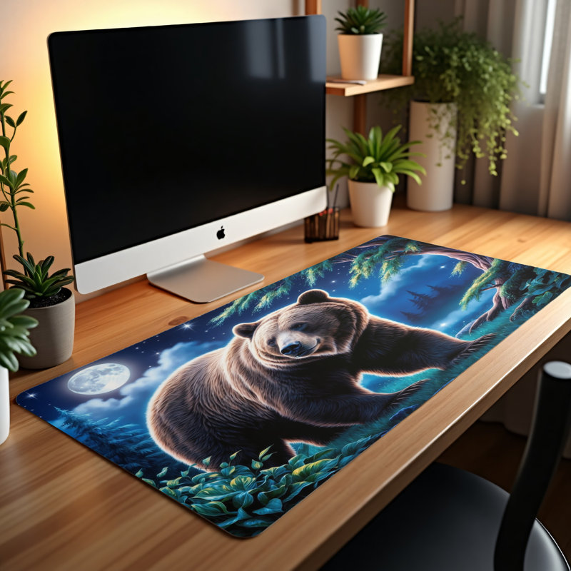 Polyester Desk Pad, 23.6x13.8