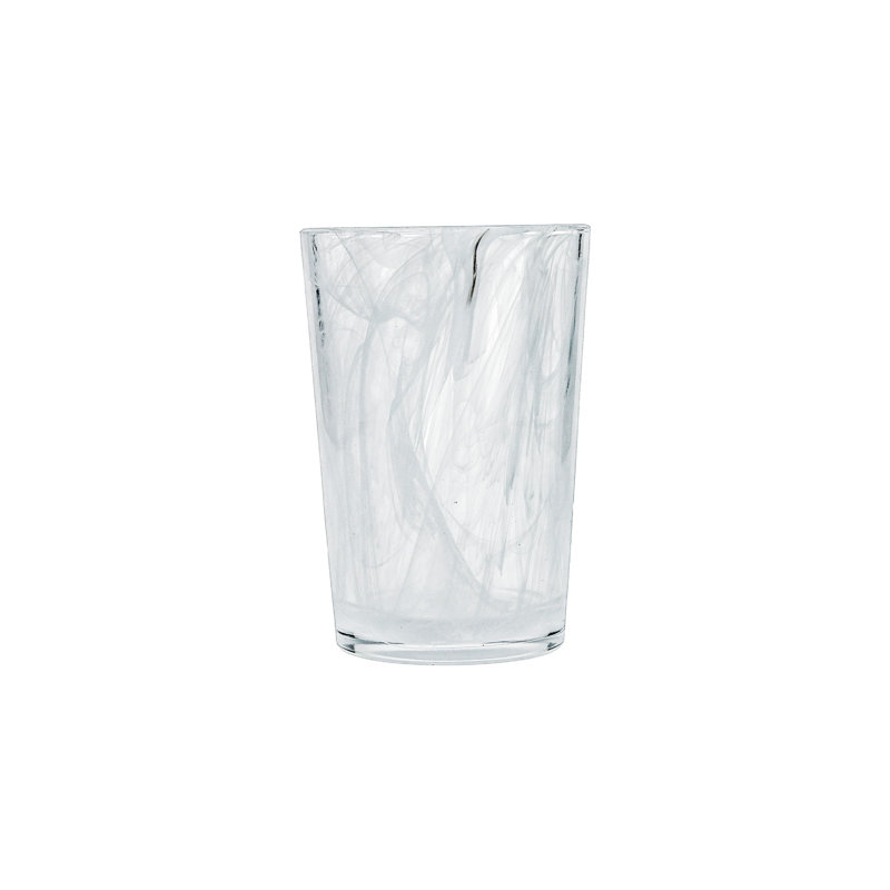 Fortessa Swirl Glass, , Swirl, White
