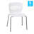Hercules Series Commercial 770 LB. Capacity Plastic Stack Chair with Lumbar Support-72518812