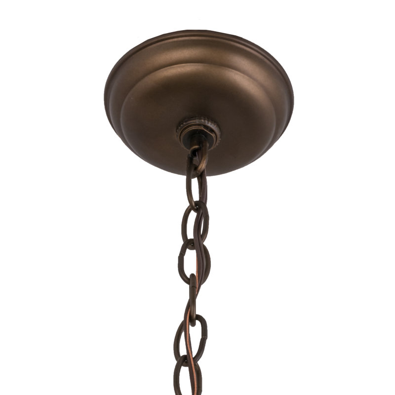 Rustic Lodge 2 - Light Pendant, Antique Copper, Silver