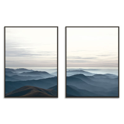 Beyond - 2 Piece Floater Frame Print on Canvas