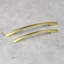 Brushed Brass Bow Handle-126282172