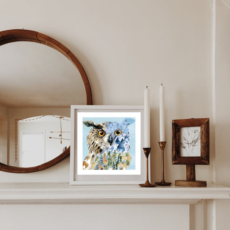 Owl 1 Piece Wall Art