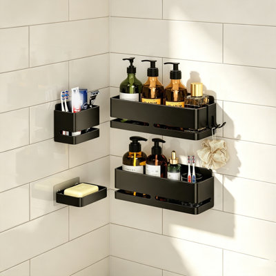 Wall Mounted Required Shower Caddy