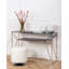 Hocking 120cm Glass Top Console Table-1467707088-1467707089