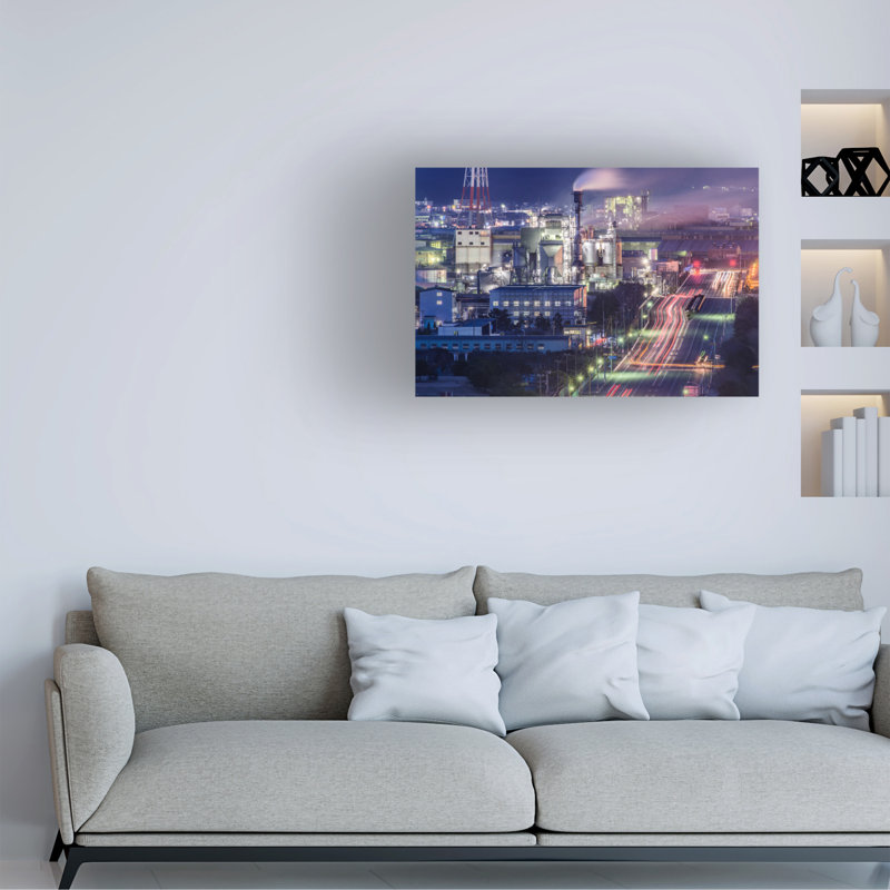 Bolog Kobayashi Tetsurou  Light Trail Canvas Art, 16" H x 24" W