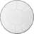 Knudsen 8" Crystal Dessert Plate