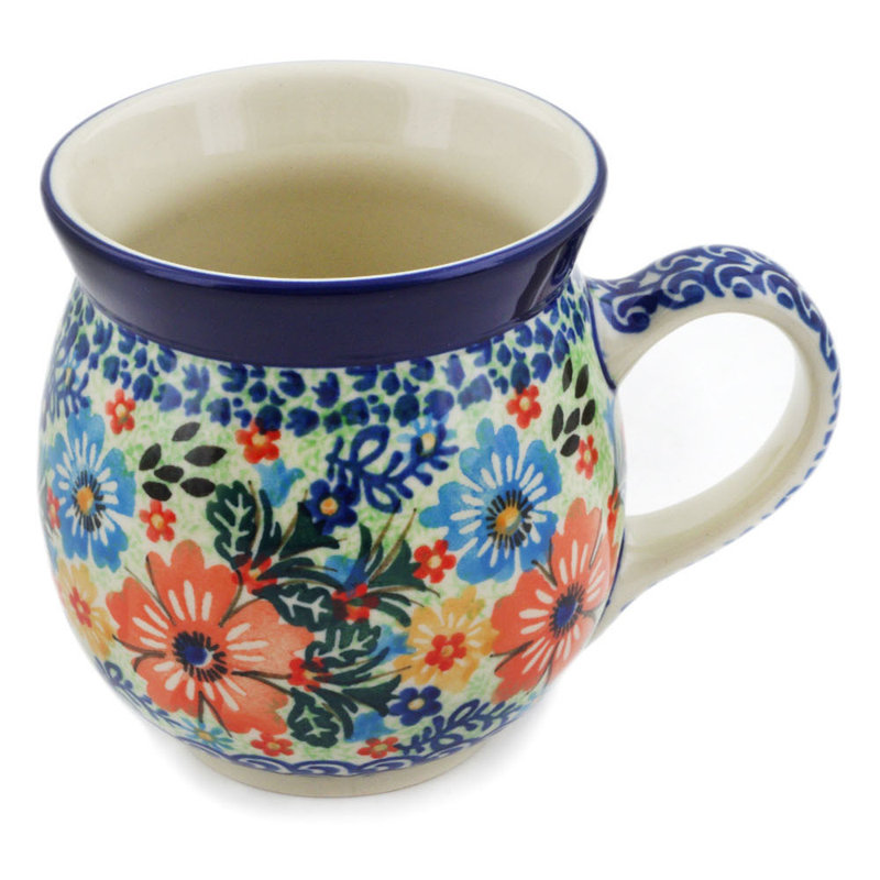 Tasse à bulles en grès poli 16 oz