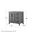 Daria 35'' W Single Bathroom Vanity Base-1220640444