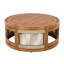 27.95" Acacia Wood Outdoor Coffee Table