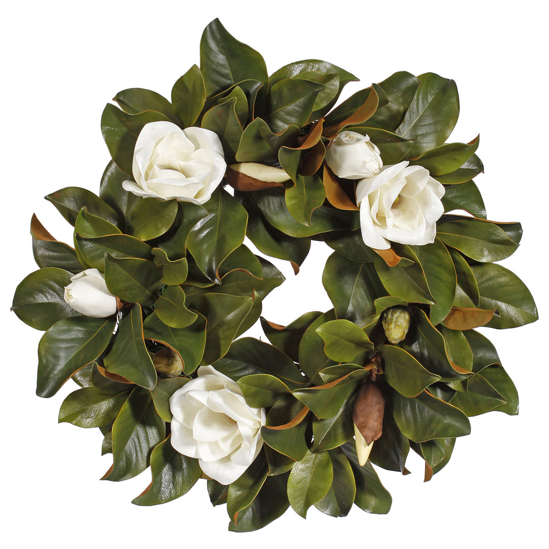 Faux Polyester 24'' Wreath Gracie Oaks