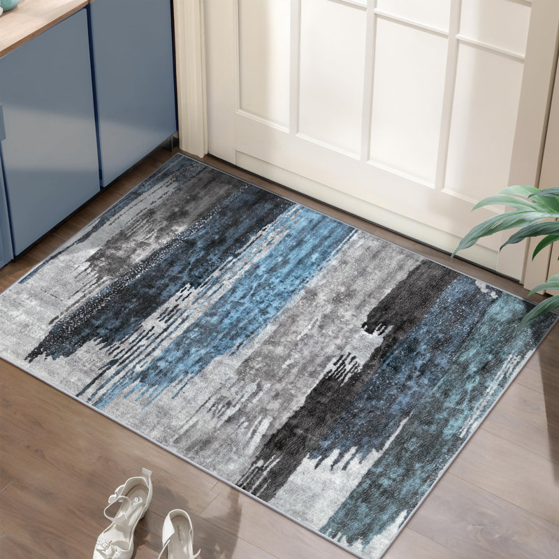 Tapis d'entrée moderne et moderne 2X3
