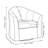 Aunna Upholstered Swivel Barrel Chair-1756101978