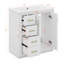 Ensemble de meuble-lavabo double 60 po avec lavabo double 60 po-617108676