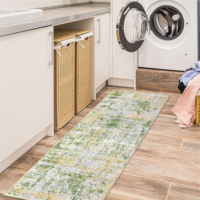 Tapis mâle avec envers antidérapant, Tapis de couloir 2 pi x 6 pi