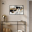 Winter Night Canvas Modern Black White Abstract Wall Art by Art Remedy-104433778-104433776