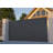 Patio Retractable Side Awning with Aluminum Frame, Waterproof Privacy Screen for Garden and Pools-111082151-111082152