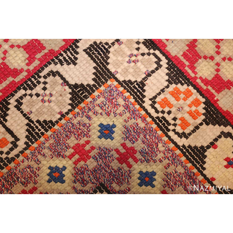 Ukraine Rugs Nazmiyal Collection Small Unique Rare And Beautiful Antique Rich Jewel ...