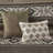 Mariposa 5 Piece Stripe Herringbone Comforter Set With Throw Pillows-102462388