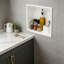 Tablette de rangement pour douche encastrée en acier inoxydable 304-1628088409
