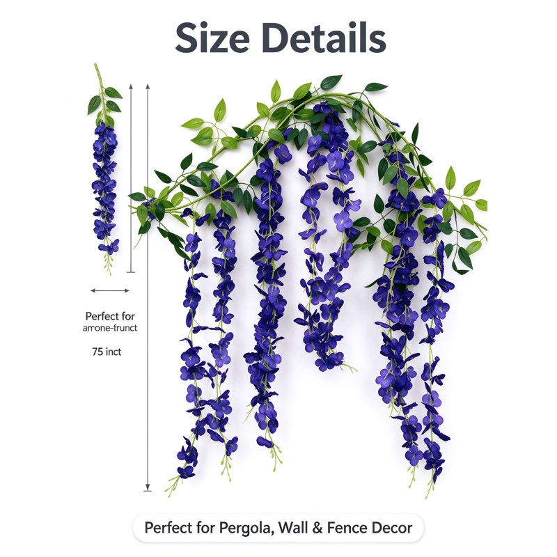 Vigne artificielle Wisteria Vine