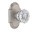 Cottage Plate with Crystal Door Knob-1573140158