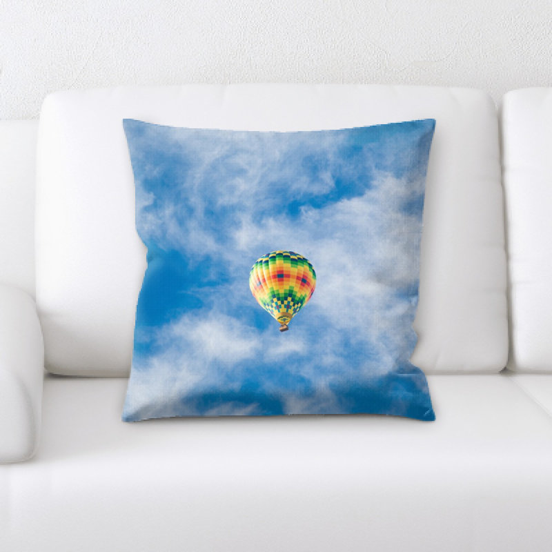 Microsuede Throw Pillow