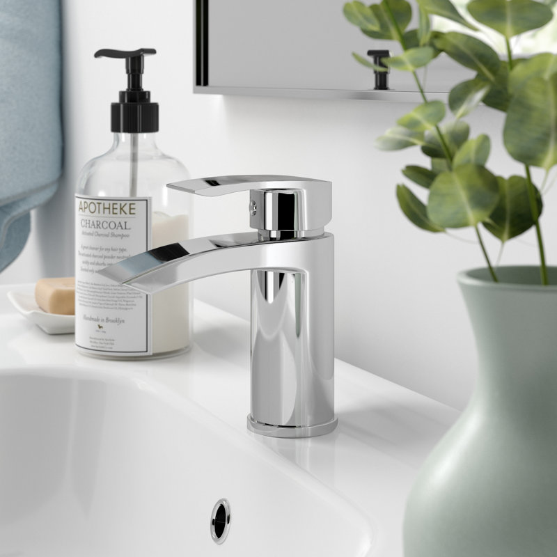 Trebeck Mono Basin Mixer with Waste