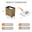 Meuble-lavabo autoportant 30 po avec lavabo en céramique-833232006