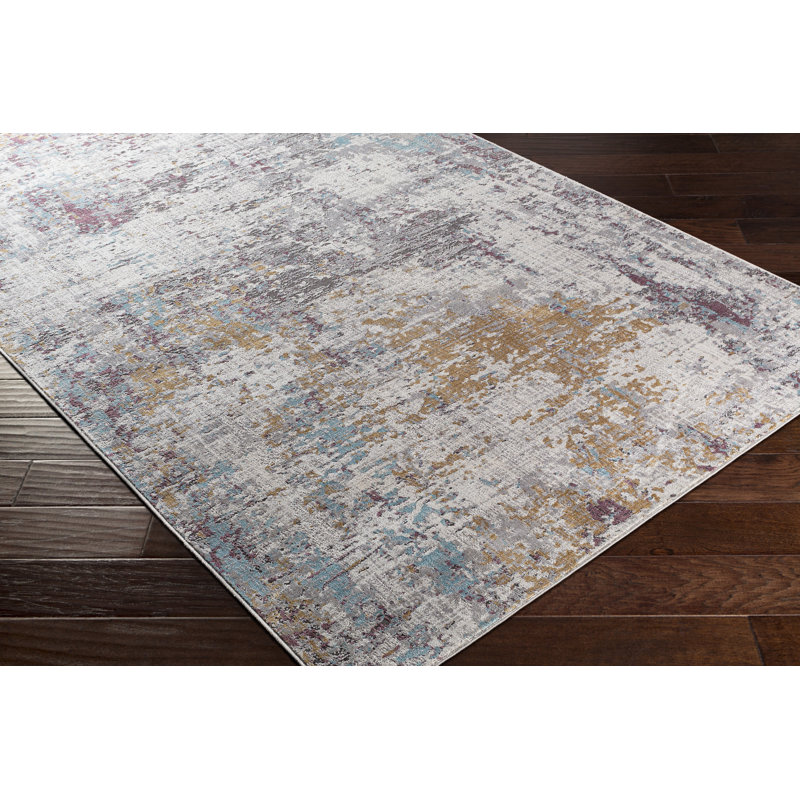 Adelyn Abstract Indoor Rug, Rectangle 5'3" x 7'3"