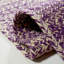Tapis naturel / mauve en fibre naturelle Trisler 263-1329088698