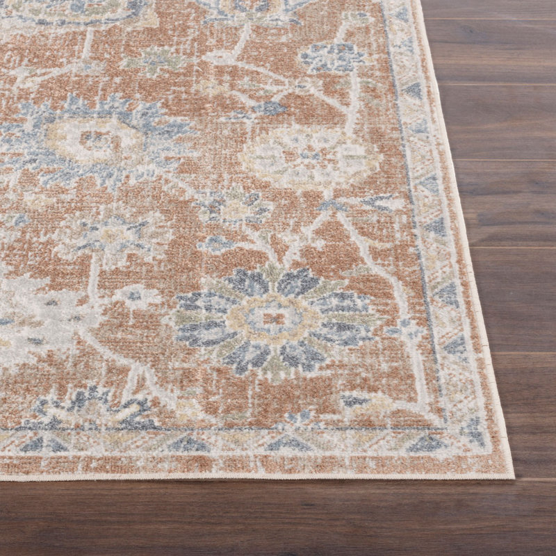 Blannie Floral Machine Tufted Area Rug, Rectangle 200 x 275 cm