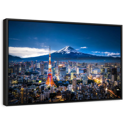 Tokyo Skyline Cityscape Canvas Print