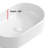Oval Bathroom Sink Above Counter-123626413